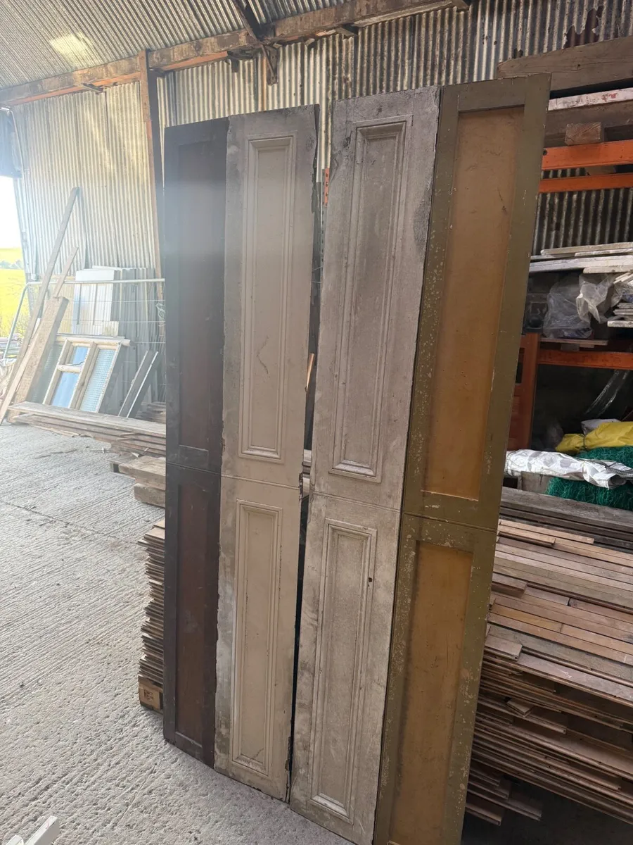 Reclaimed wooden window shutters - Image 2
