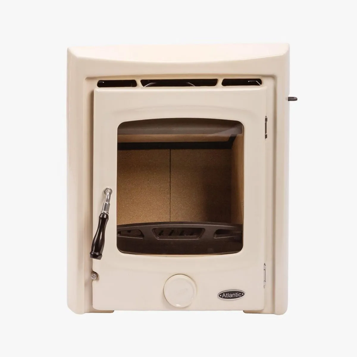 Atlantic Bay 5 kw cream and black enamel stove - Image 4
