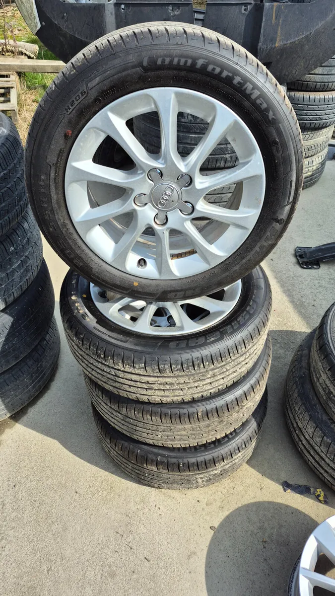 Audi Wheel set 16/17s - Image 2