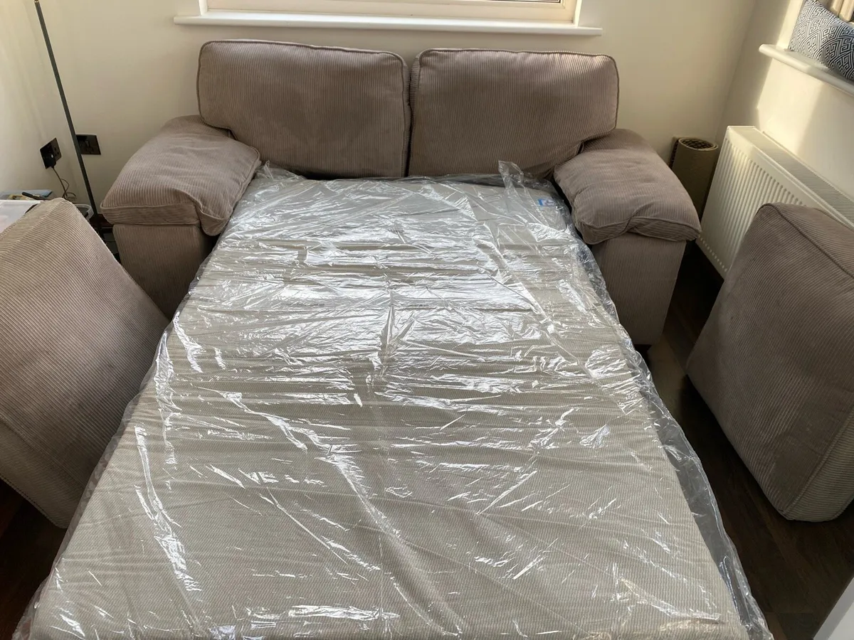 2-Seater Pull-Out Sofa Bed - Image 2