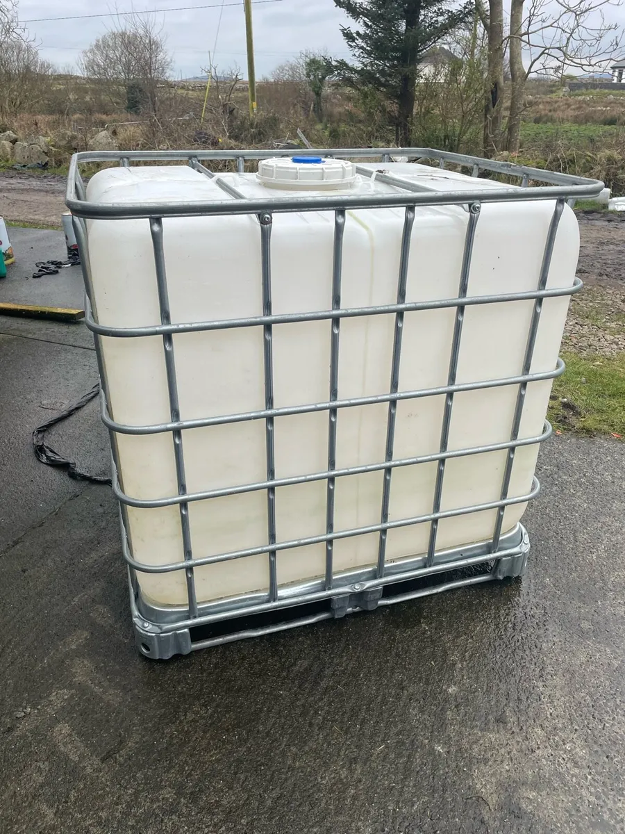 600 liter Ibc water tanks