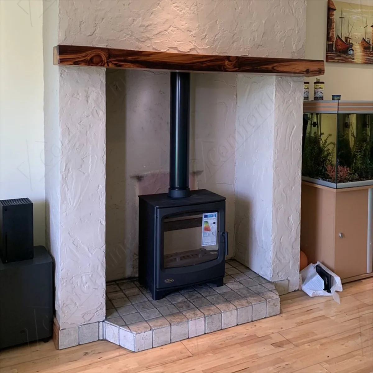 Atlantic Pearl 8 KW Freestanding Multifuel Stove - Image 4