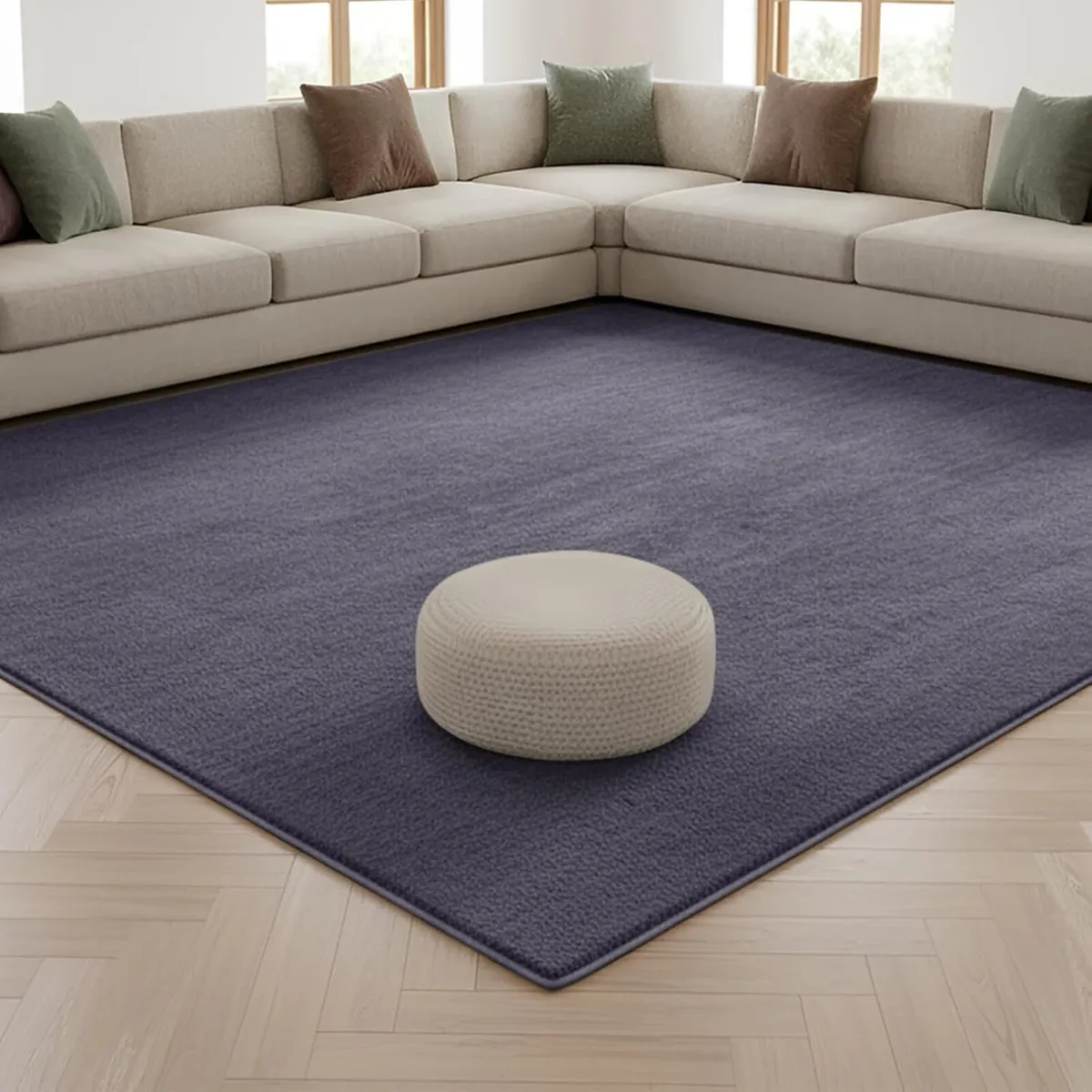 Relax Rugs Living Room 100% Polyester Non Slip - Image 1