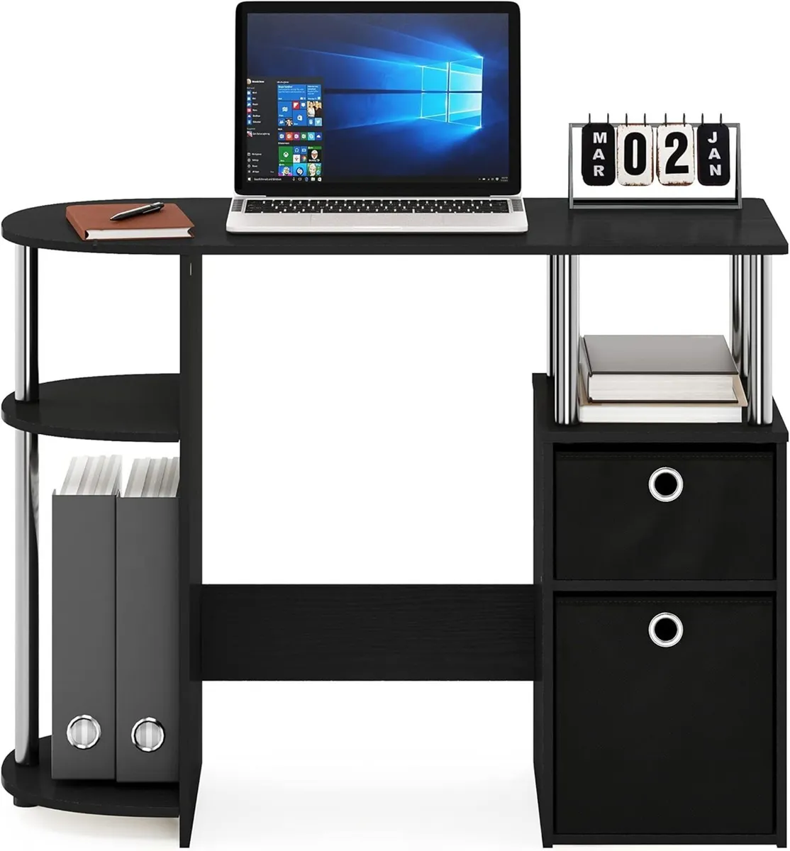 JAYA Desk Gaming with Bin Drawers Computer Study - Image 4