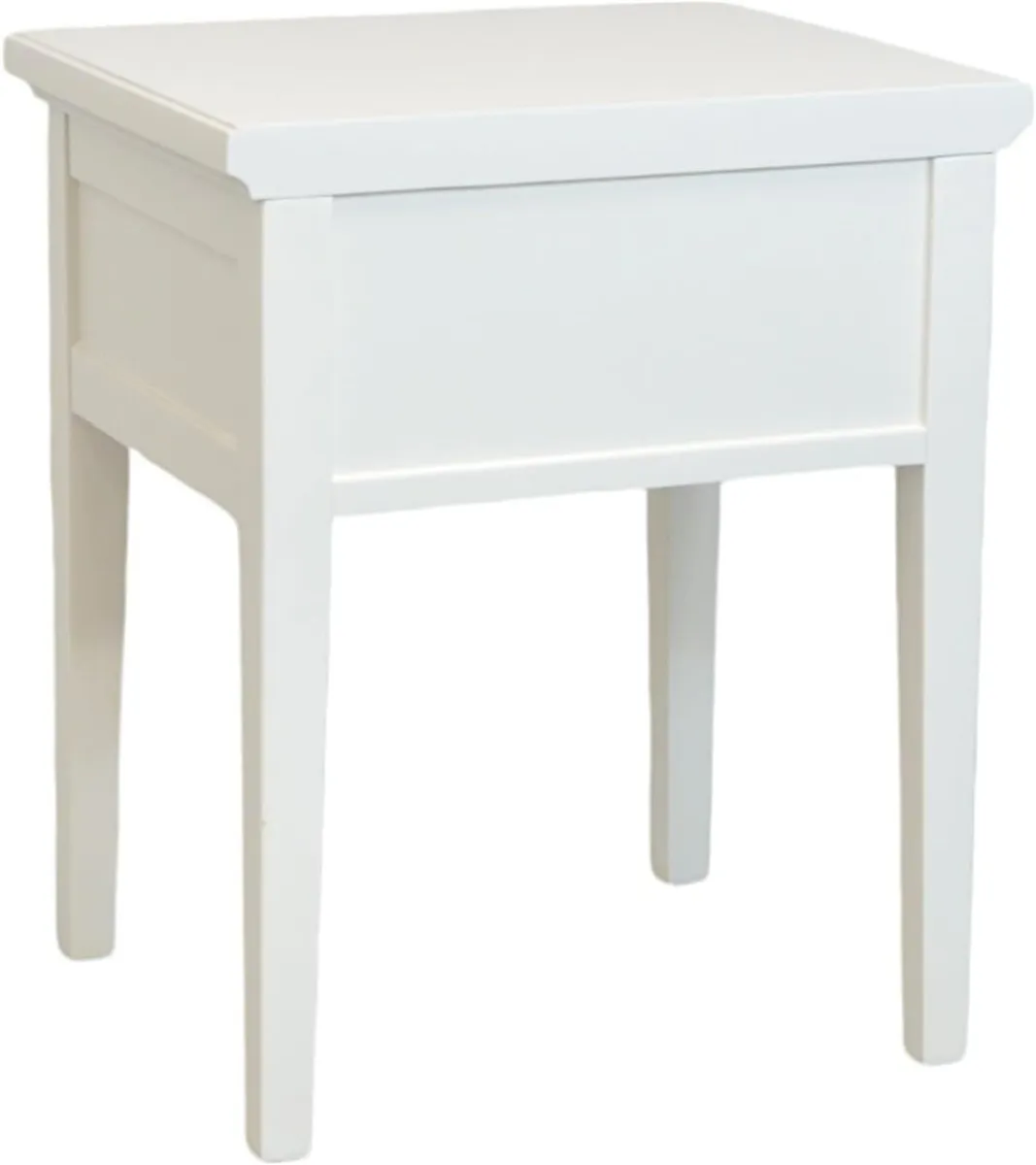 Bedside Table Real Wood Slim Cabinet Living Room - Image 3