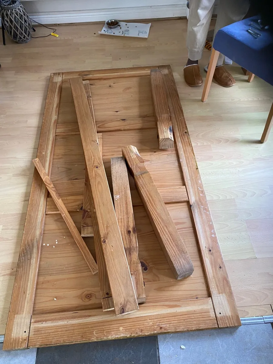 Wooden dinning table free to take away