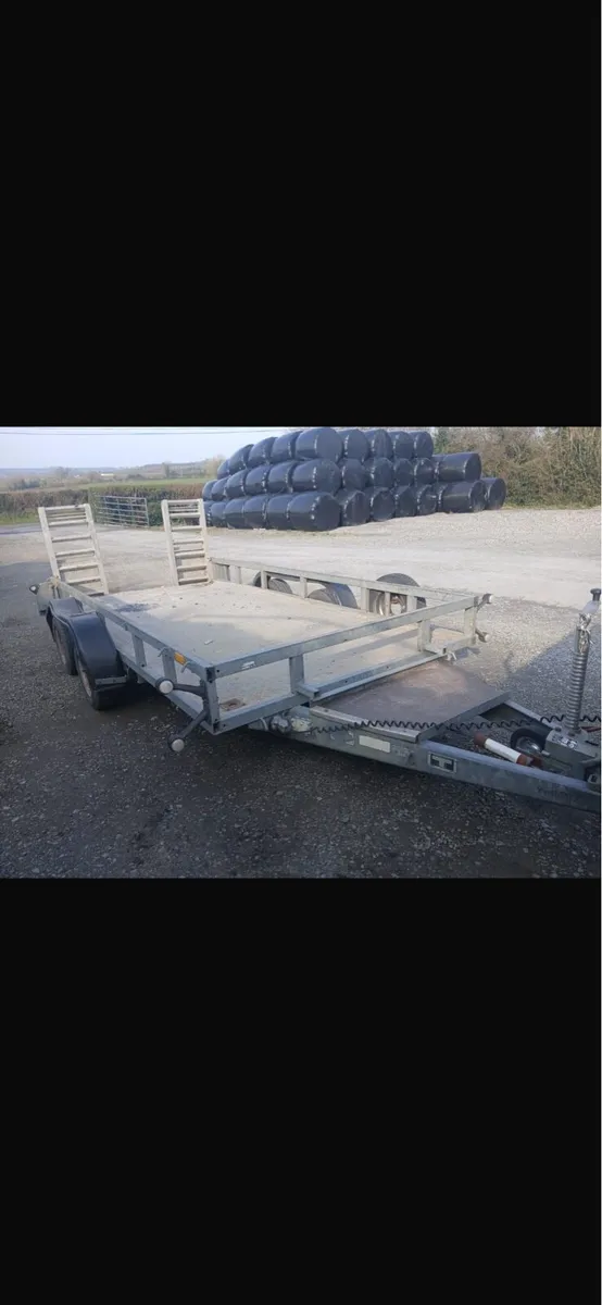 Ivor Williams plant trailer - Image 4