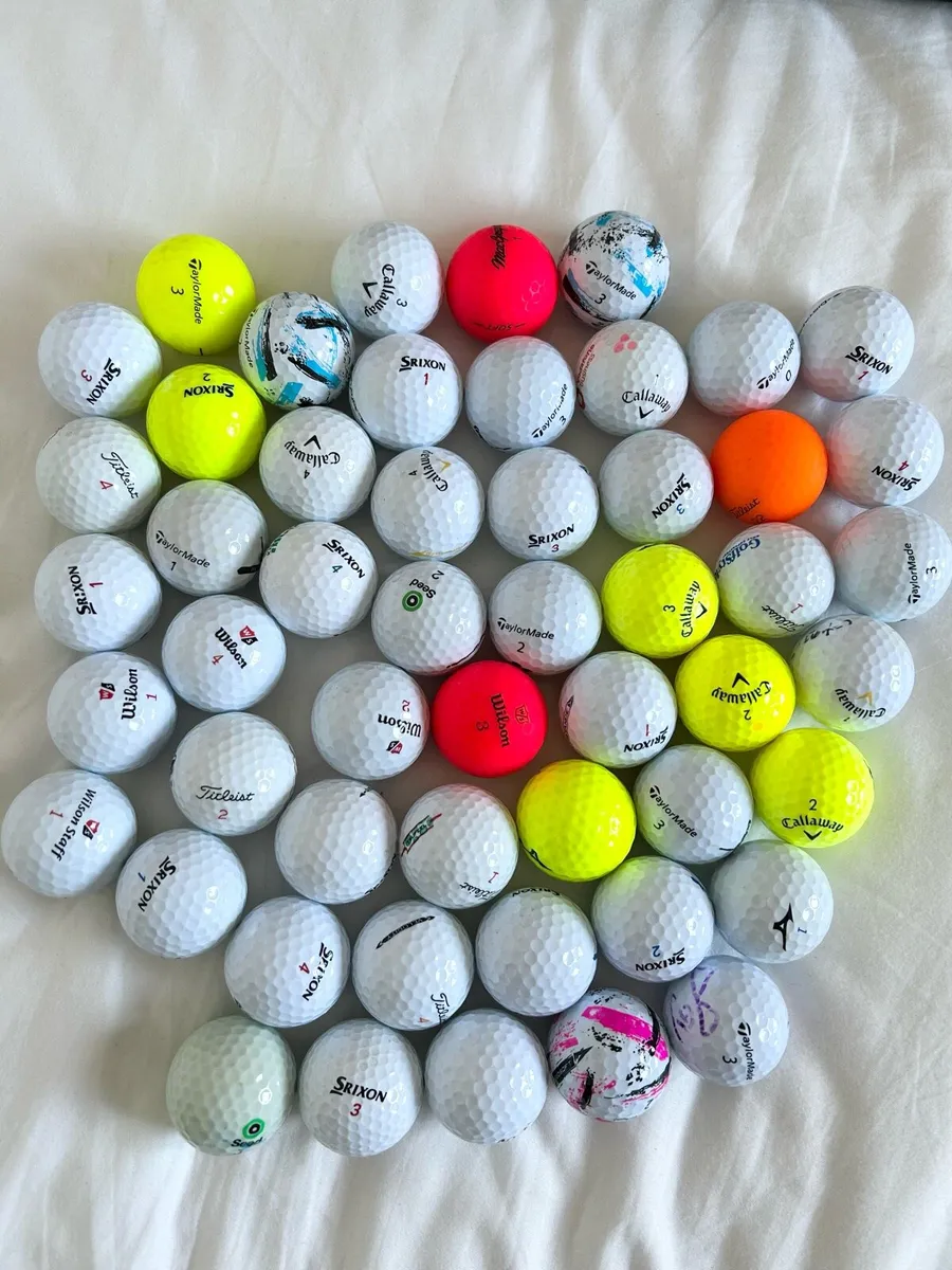 52 As New Top Brands Golf Balls (€55 total posted)
