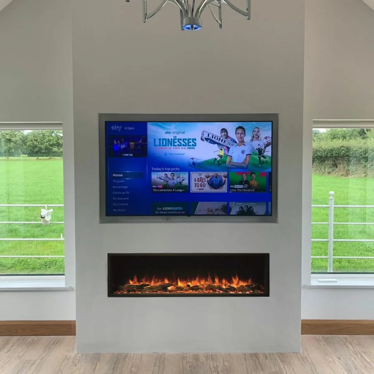 Media Wall Gazco eReflex 135RW - Image 1