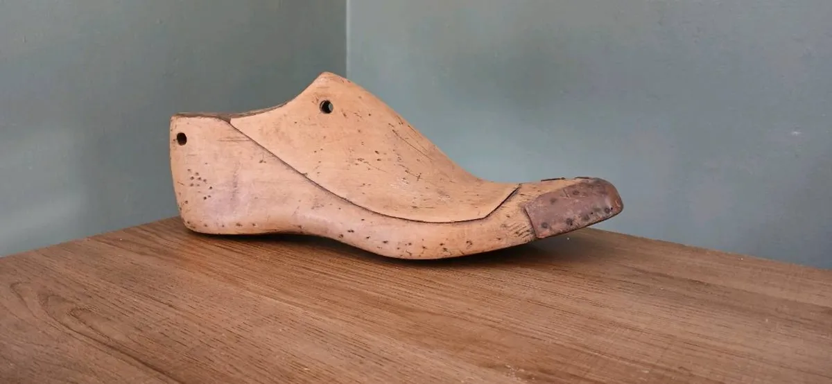 Vintage Wooden Shoe Last - Image 1