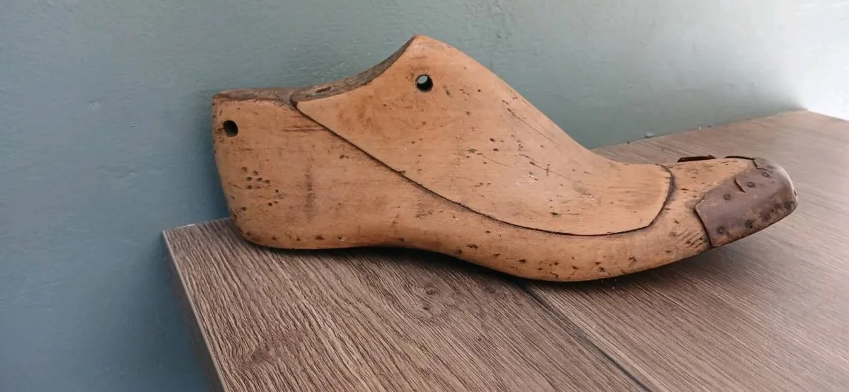 Vintage Wooden Shoe Last - Image 2