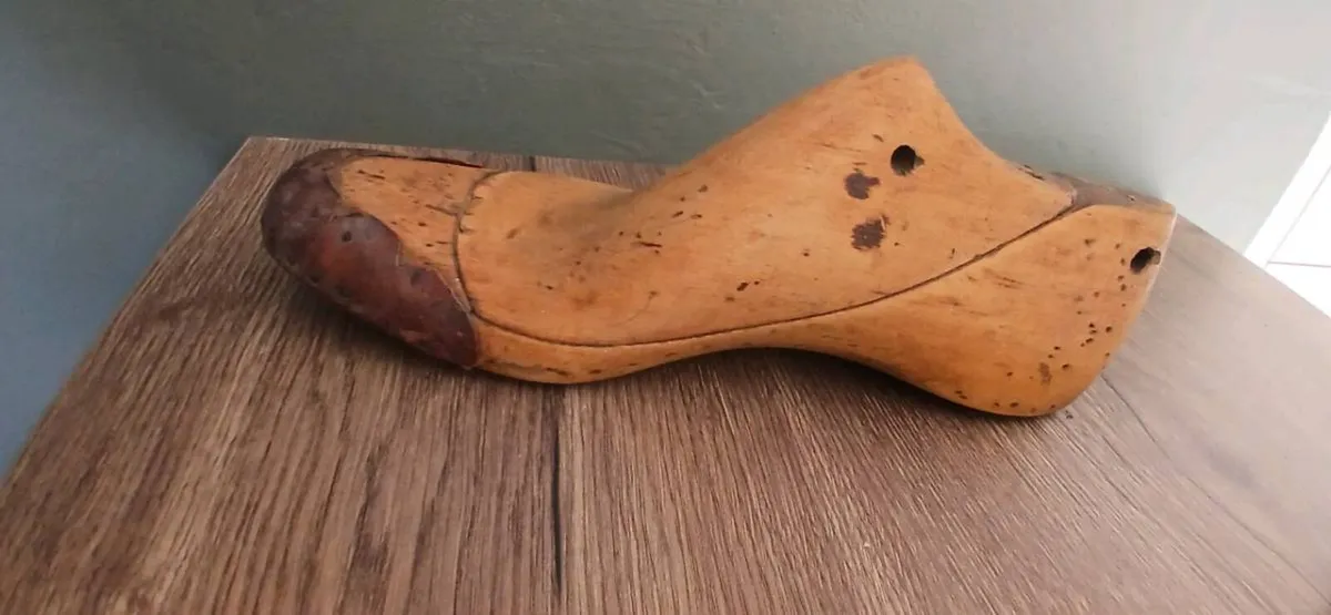 Vintage Wooden Shoe Last - Image 3