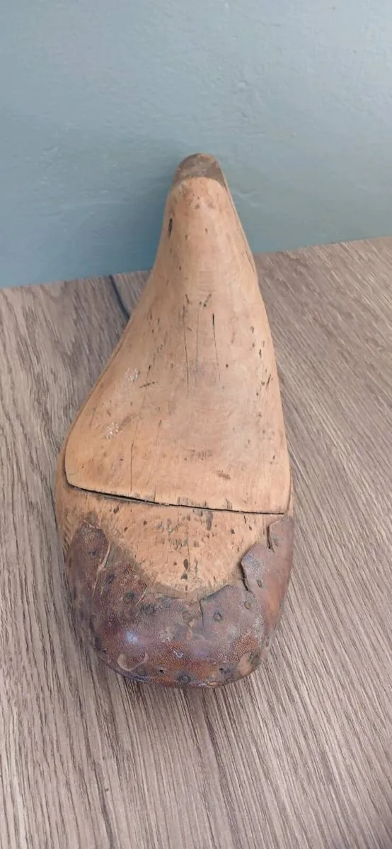 Vintage Wooden Shoe Last - Image 4