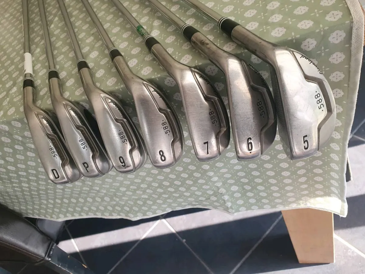 CLEVELAND 588 HYBRID IRONS  5 TO DW - Image 2