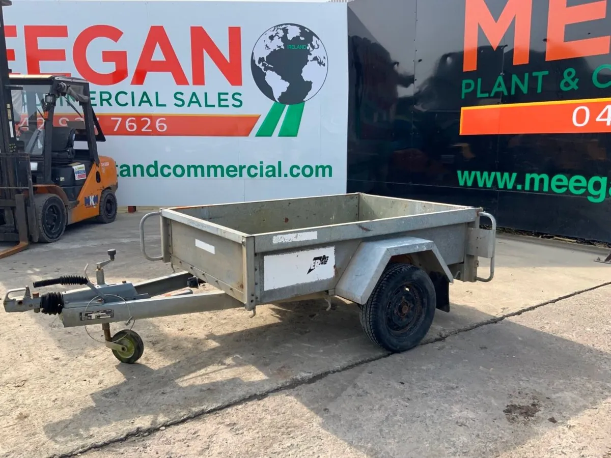 6ft x 4ft INDESPENSION  'CHALLENGER' TRAILER. - Image 1