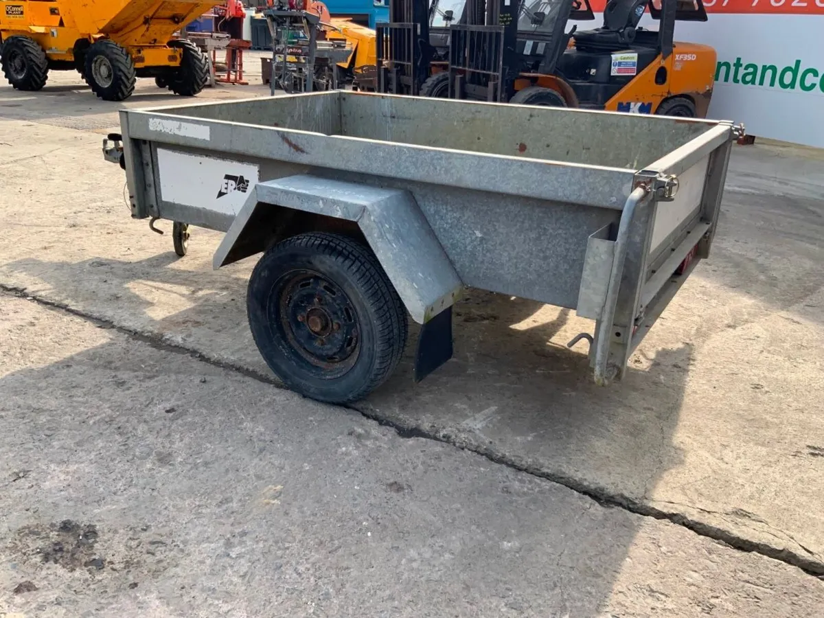 6ft x 4ft INDESPENSION  'CHALLENGER' TRAILER. - Image 3