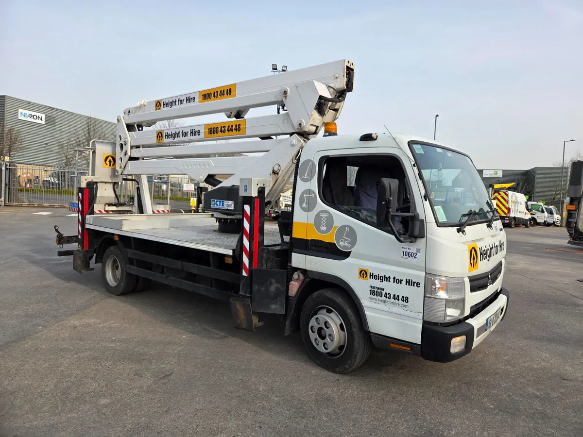 CTE 26JH - 26m Artic Boom Mitsubishi Canter 2016 - Image 3