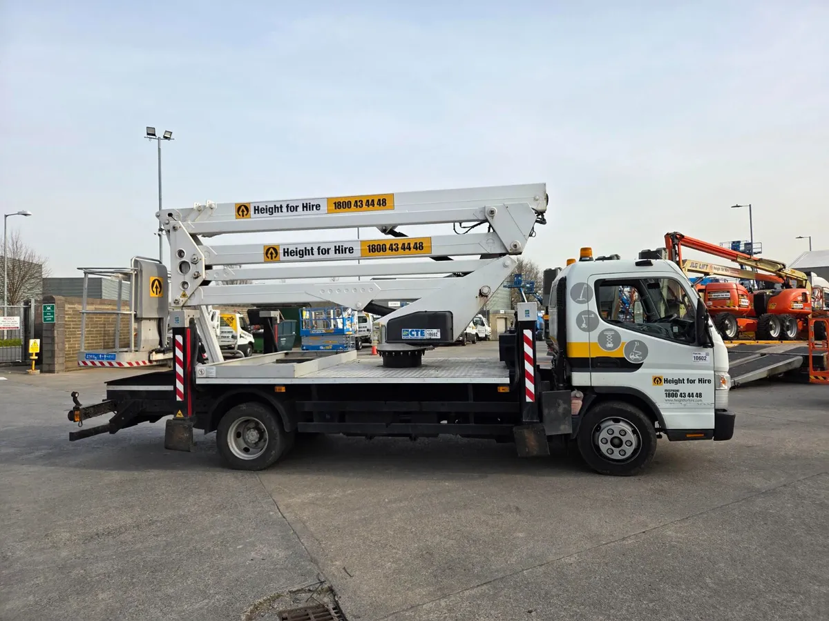 CTE 26JH - 26m Artic Boom Mitsubishi Canter 2016 - Image 4