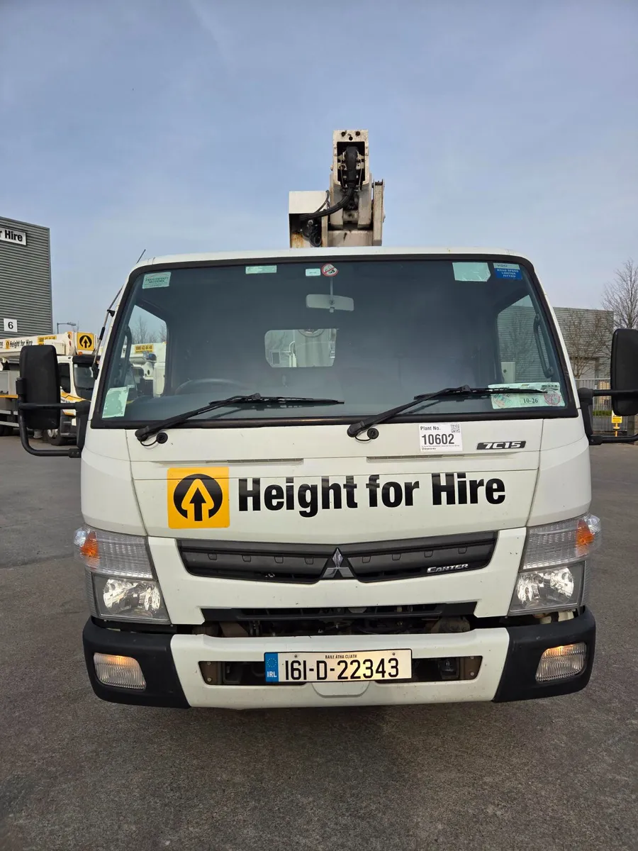 CTE 26JH - 26m Artic Boom Mitsubishi Canter 2016 - Image 2