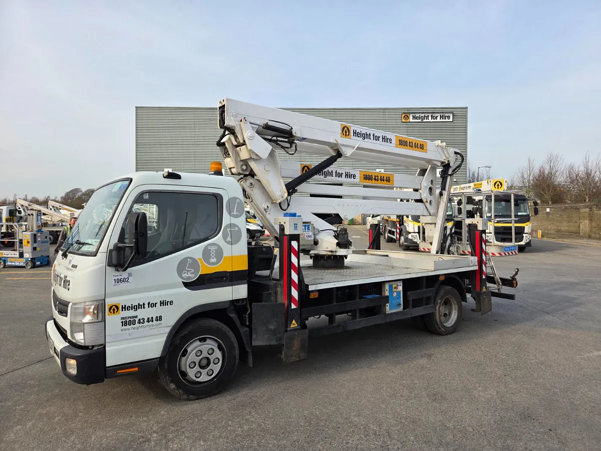 CTE 26JH - 26m Artic Boom Mitsubishi Canter 2016 - Image 1