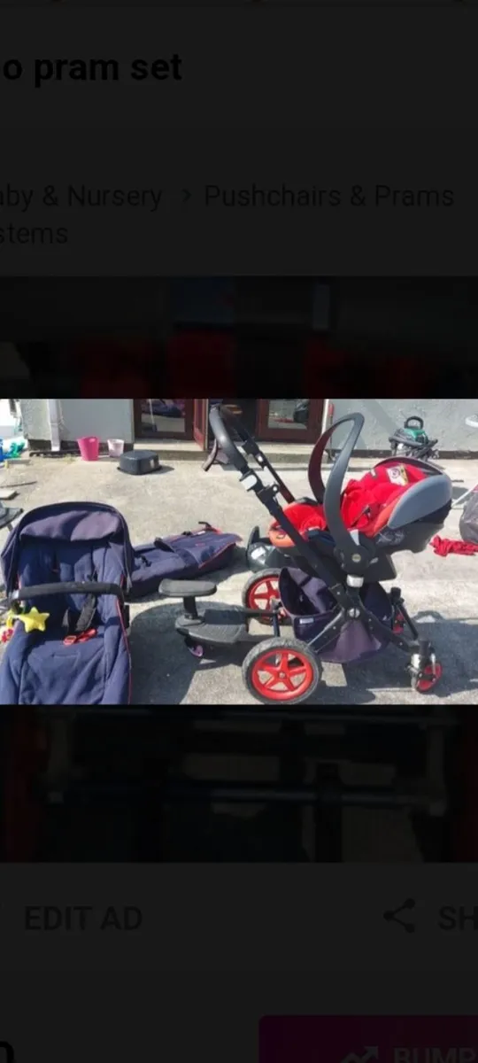 Bugaboo pram/ buggy - Image 1