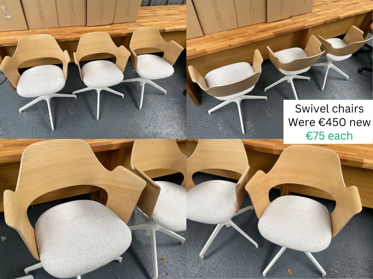 Office Furniture - Desks, Chairs, Filing Cabinet - Image 4