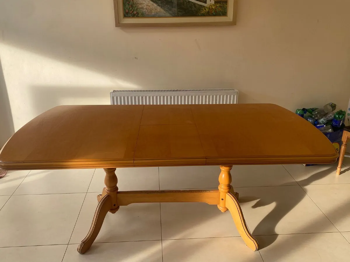 Wood Dining Table - Image 1