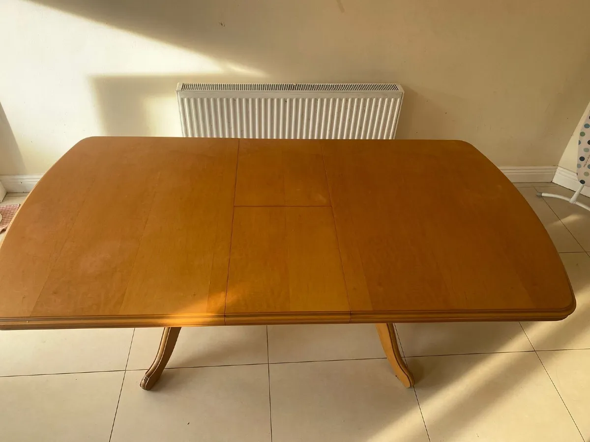 Wood Dining Table - Image 3