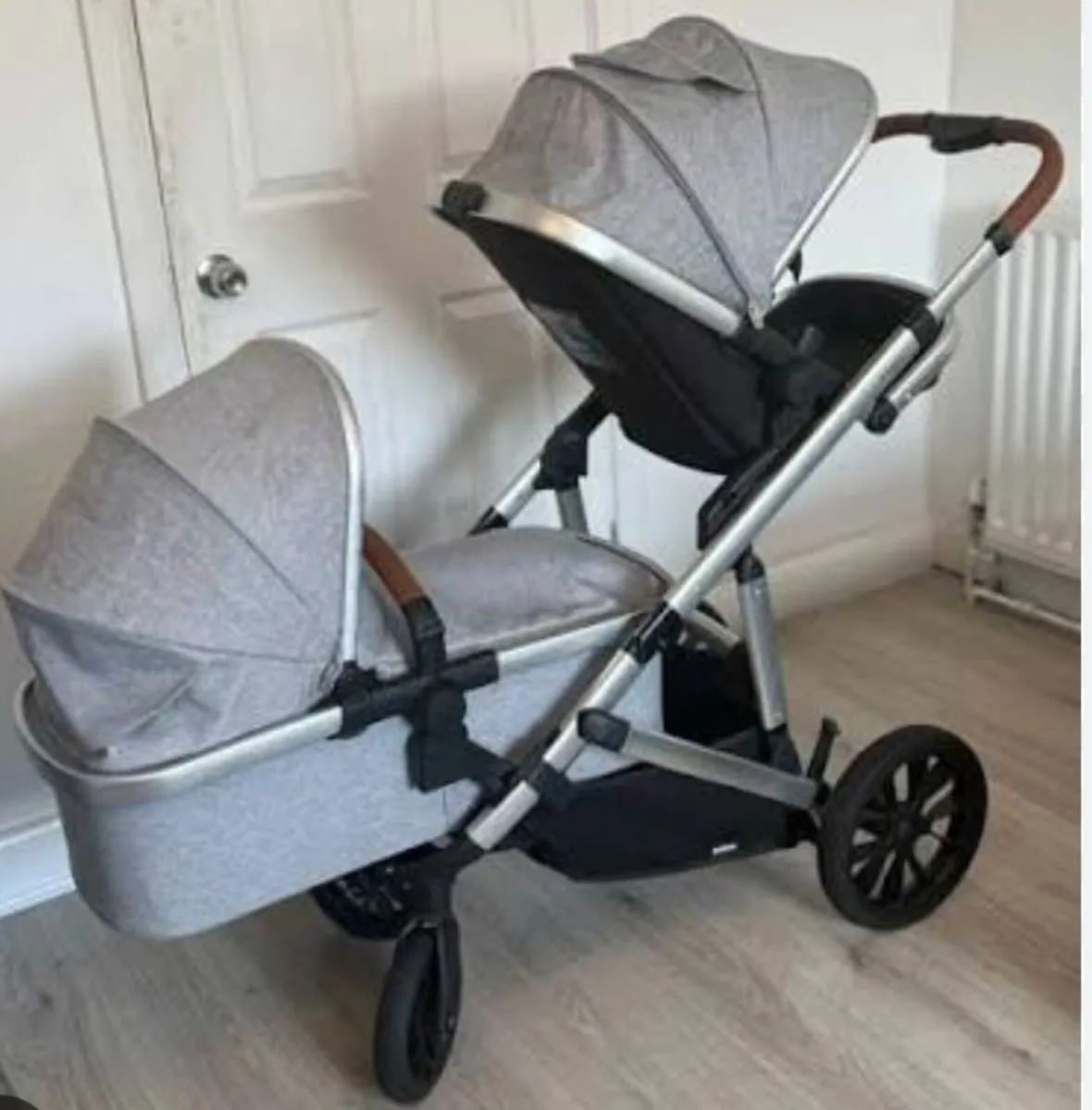 Zummi halo single to double buggy - Image 4