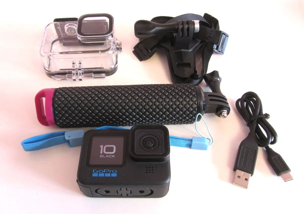 GoPro HERO10 Black 5,3K  Video Action Camera - Image 1