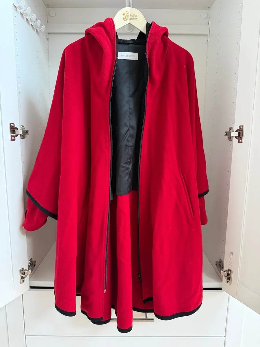 Erich Fend Designer Cape Jacket - Image 1