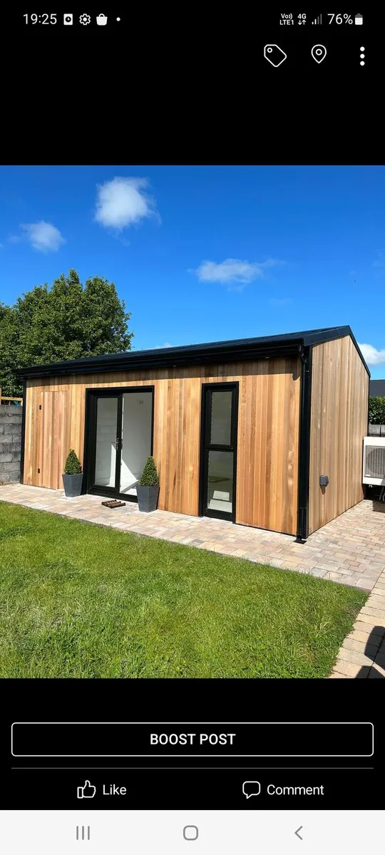 Chalets, Garden Rooms and sheds - Image 1