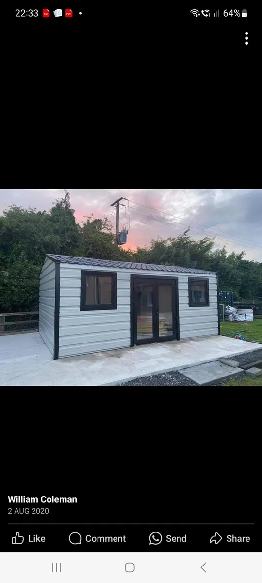 Chalets, Garden Rooms and sheds - Image 4