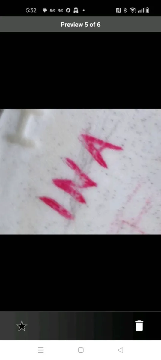 Holland mold ceramic Madonna glazed figure. With s - Image 4