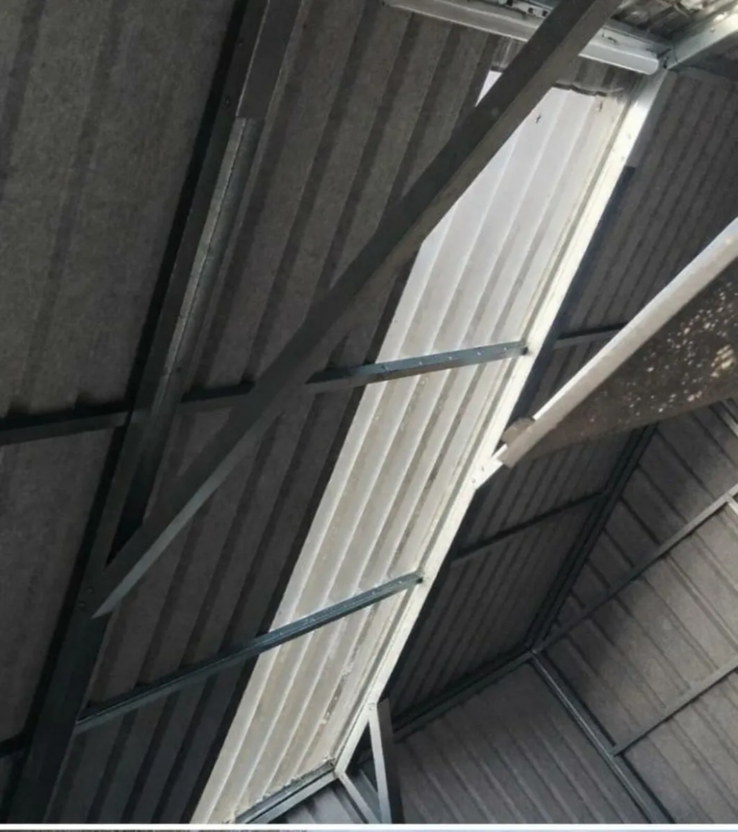 Steel tech shed with side space - Image 2