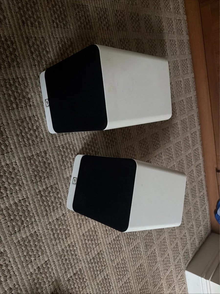 Q Acoustics Concept 20 Bookshelf Speakers (White) - Image 2