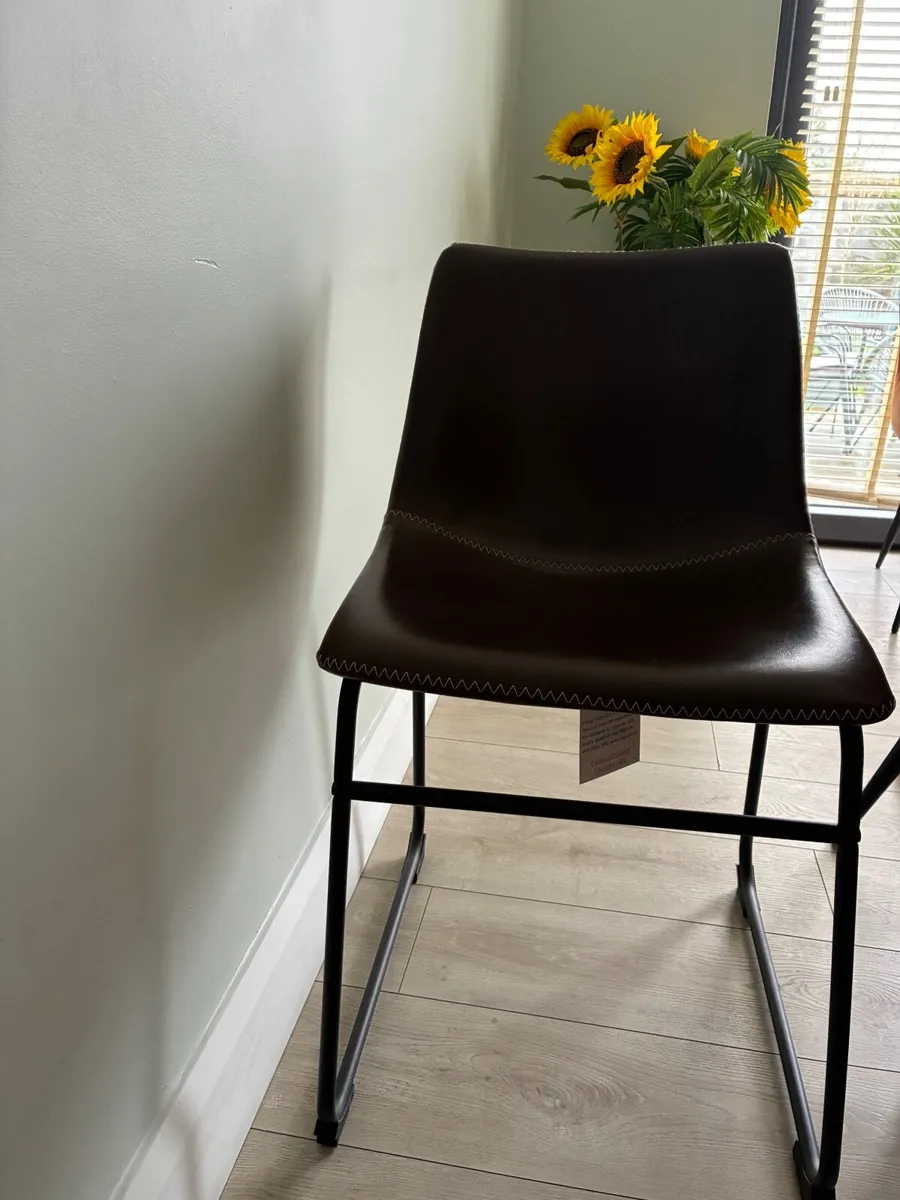 Brown Dining Chairs - Image 2