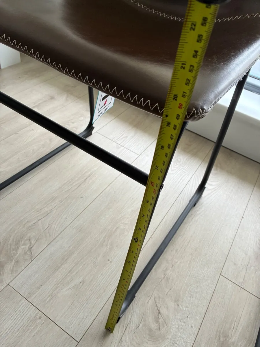 Brown Dining Chairs - Image 4