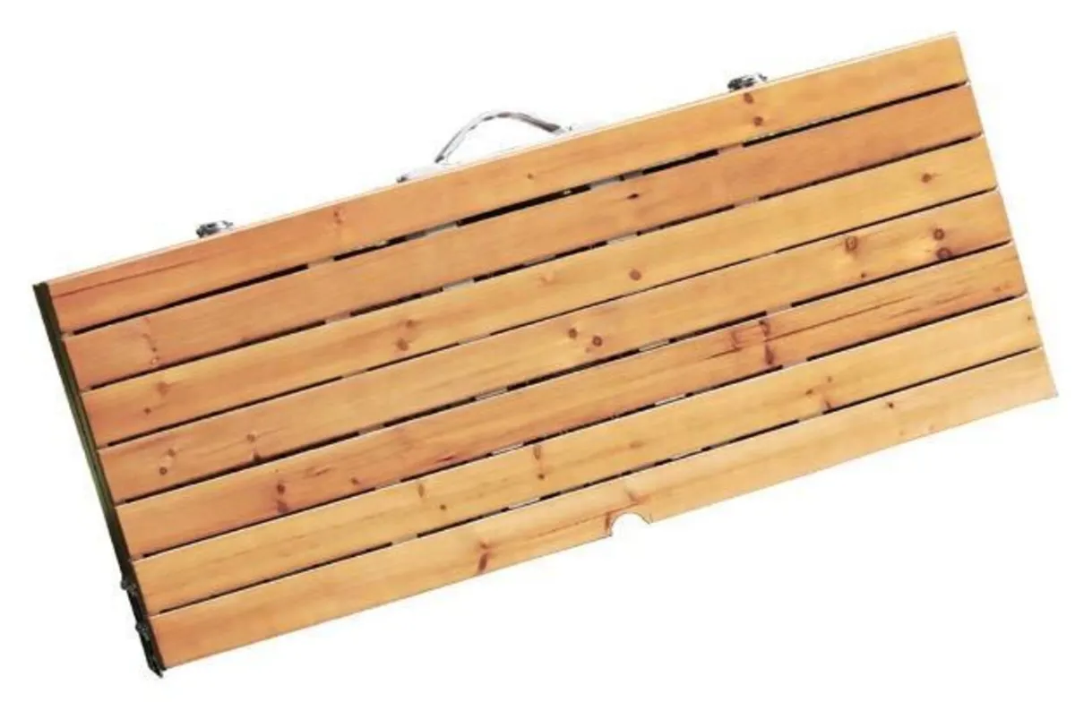 Foldable Picnic Table with Aluminium Chair - Image 2