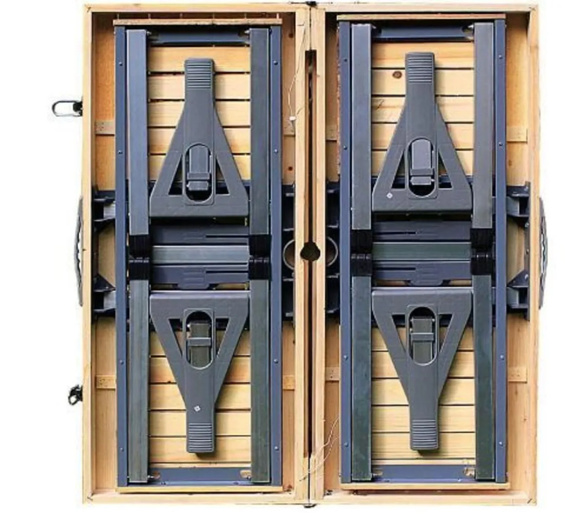 Foldable Picnic Table with Aluminium Chair - Image 4