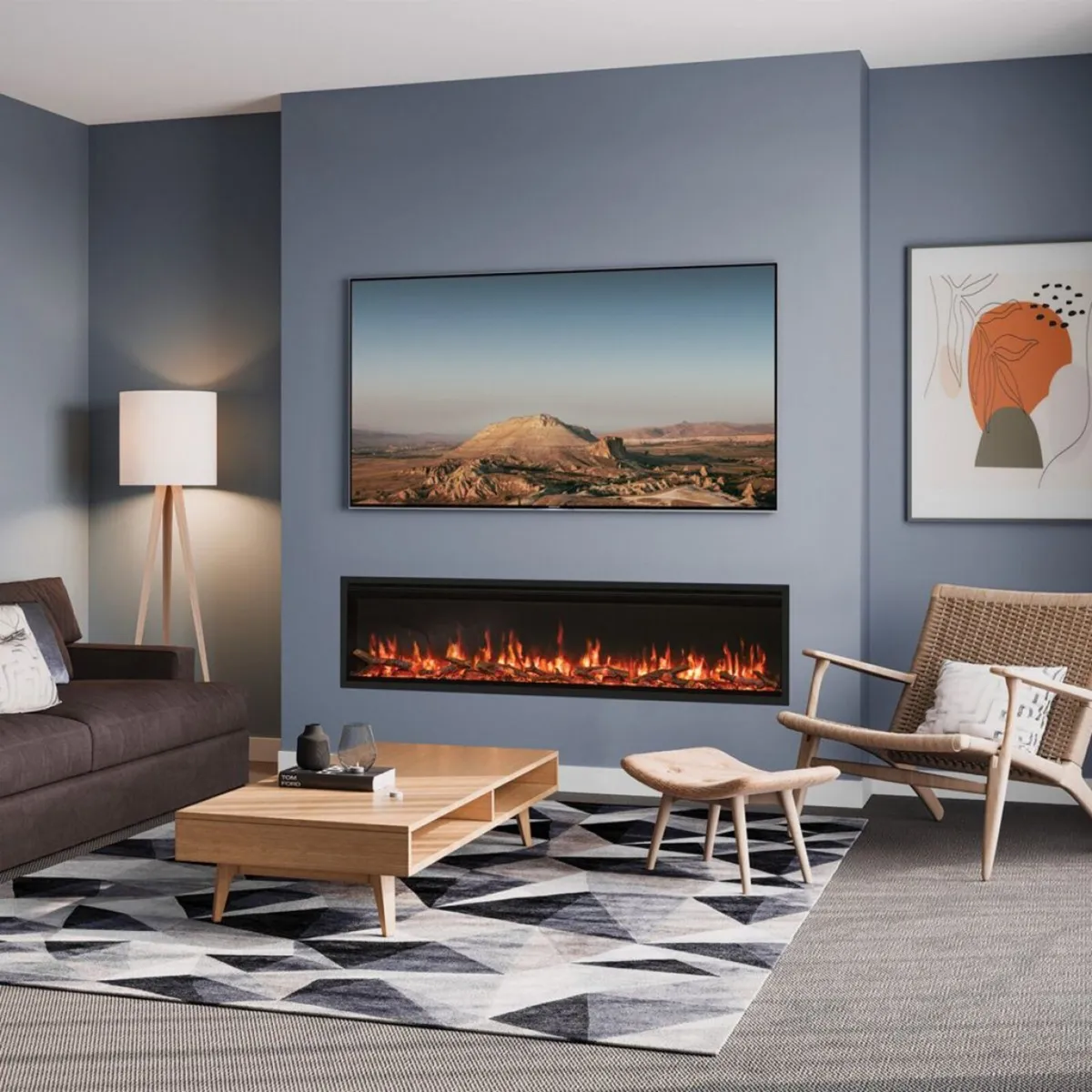 Gazco FireFX Atmos 165R built-in Electric Fire - Image 1