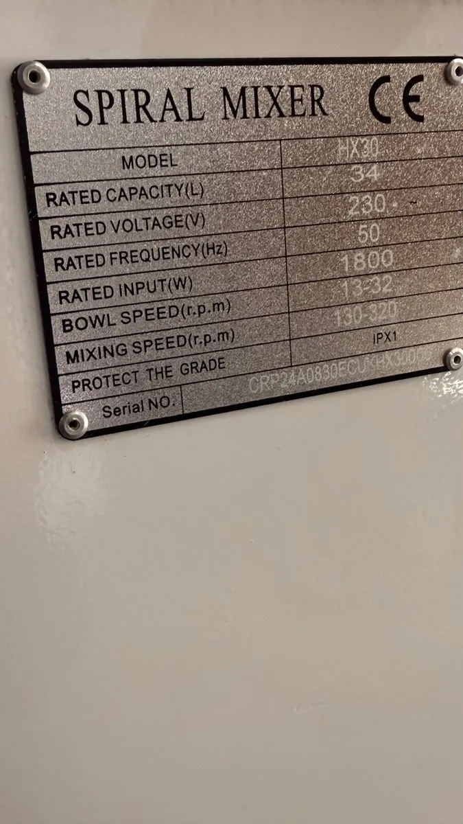 Dough Spiral Mixer - Image 2