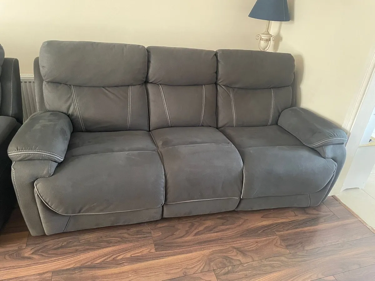 Couch And Two Arm Chairs - Image 1
