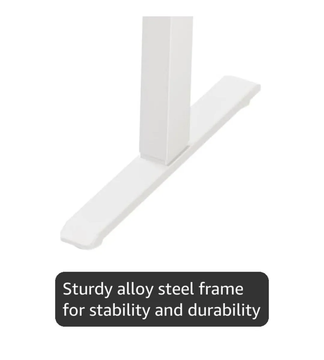 120 x 60 cm, Stable Sit-Stand Desk with Memory Con - Image 2