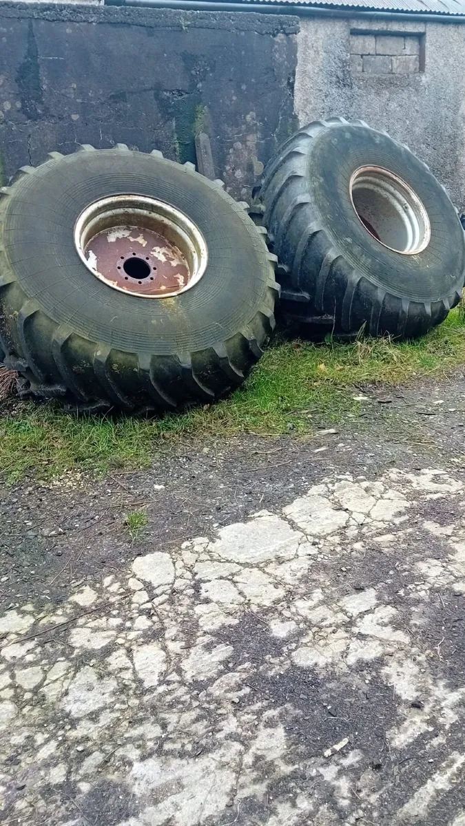 Floatation wheels 750/70R26