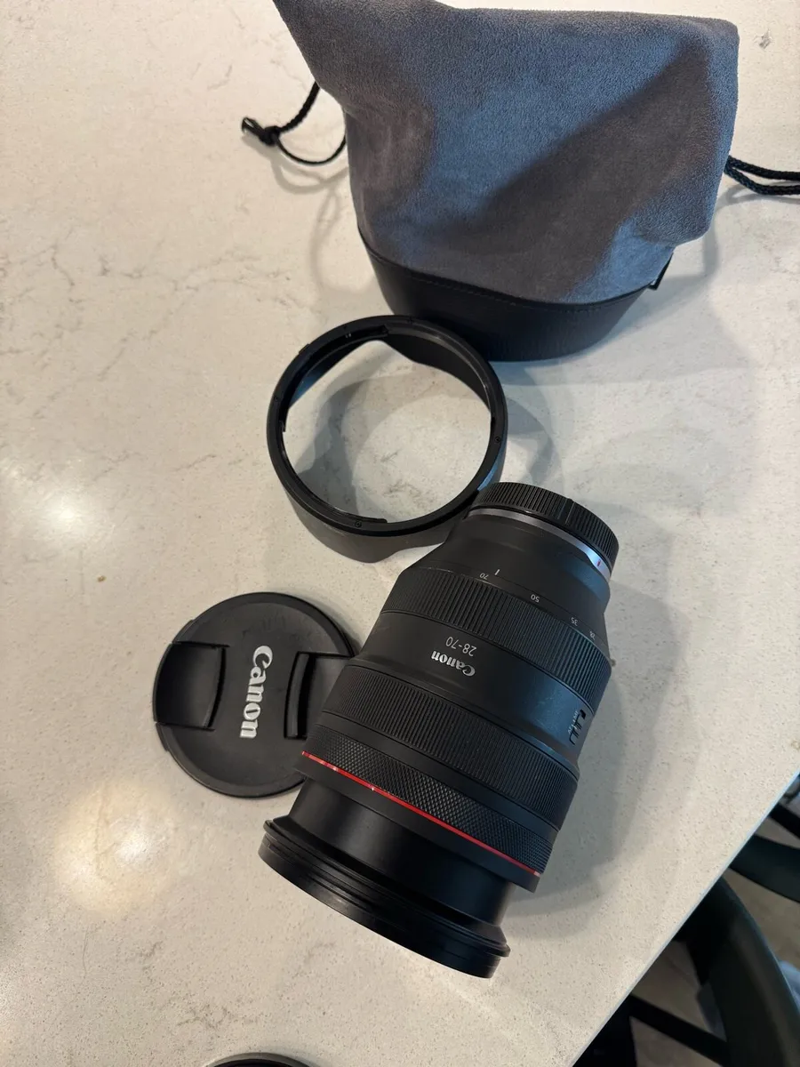 canon rf 28 - 70mm f2 lens like new - Image 2