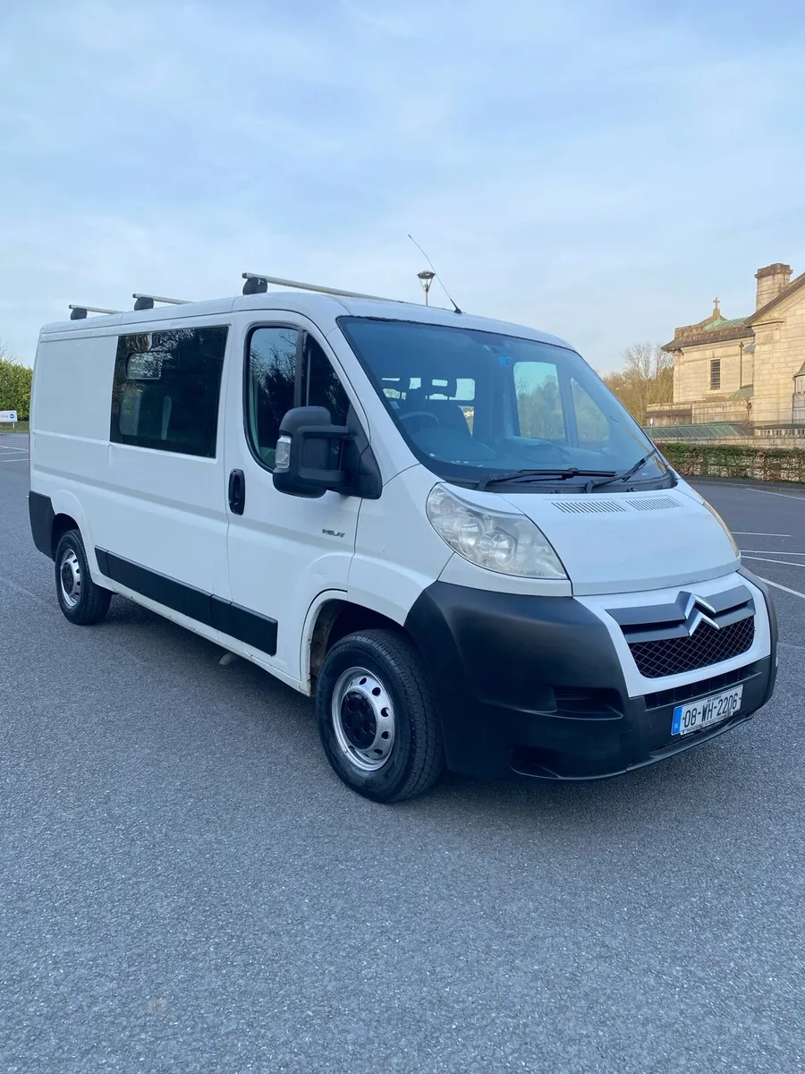2008 Citroen Relay 2.2 diesel -Crewcab - doe & tax - Image 3