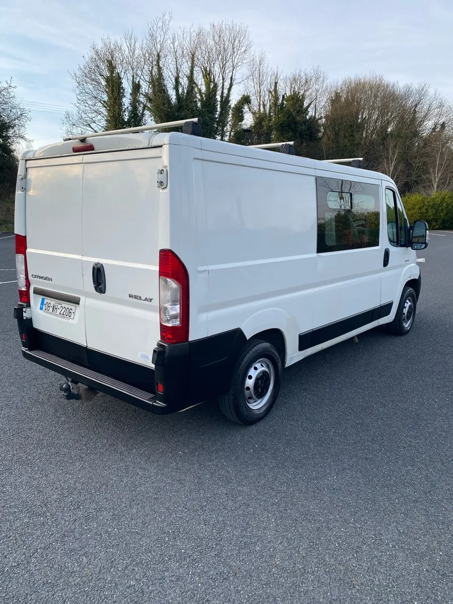 2008 Citroen Relay 2.2 diesel -Crewcab - doe & tax - Image 4