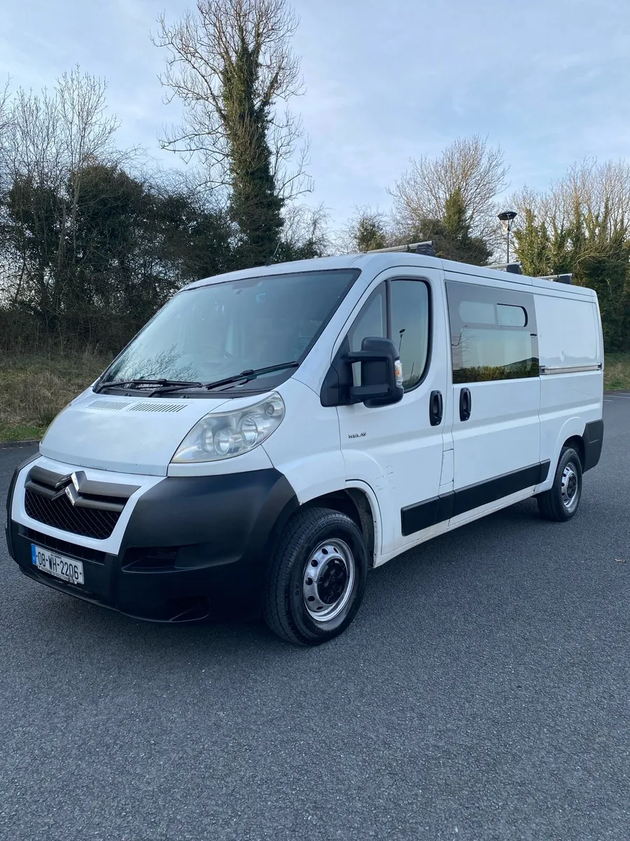 2008 Citroen Relay 2.2 diesel -Crewcab - doe & tax - Image 1
