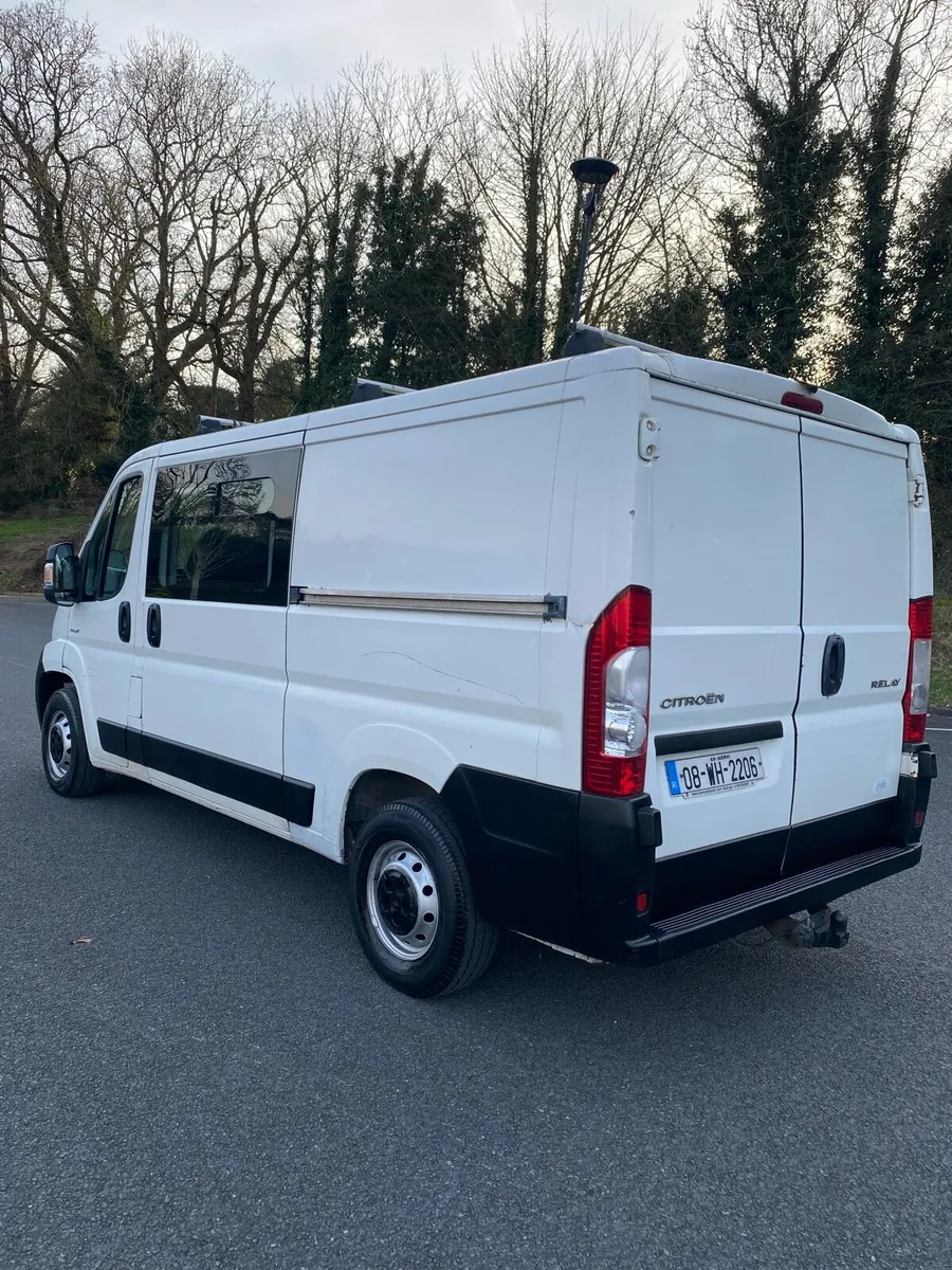 2008 Citroen Relay 2.2 diesel -Crewcab - doe & tax - Image 2